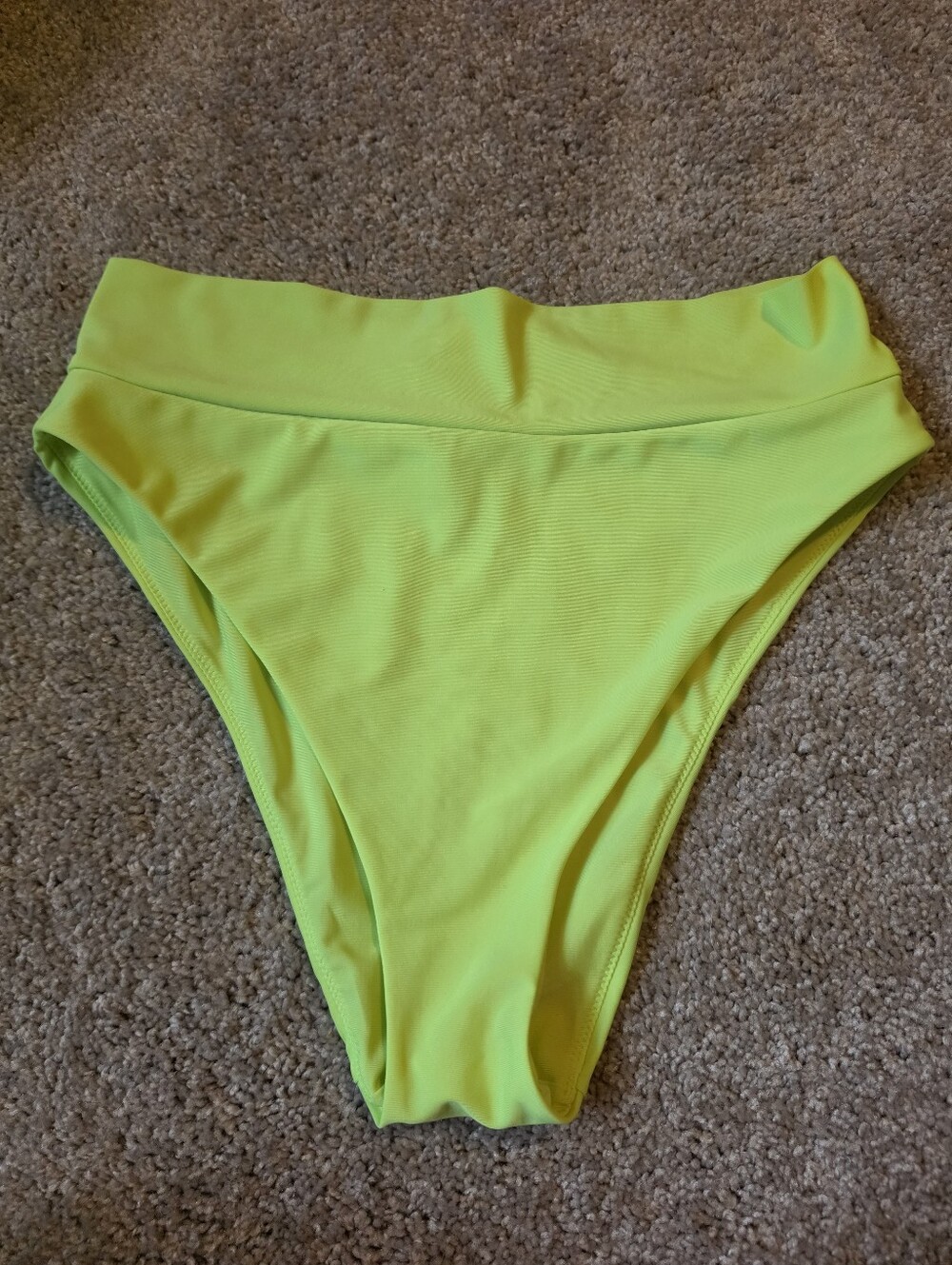 Aerie High Rise Cheeky Swim Bottoms